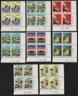 Taiwan Science And Technology 8v Corner Blocks Of 4 1988 MNH SG#1790-1797 MI#1802-1809 - Ongebruikt