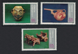 Turkey Regional Co-operation For Development Pottery 3v 1977 MNH SG#2580-2582 MI#2420-2422 Sc#2053-2055 - Unused Stamps