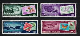 Togo Train Ship Aircraft Coach Togolese Postal Services 4v 1973 MNH SG#961-964 - Togo (1960-...)