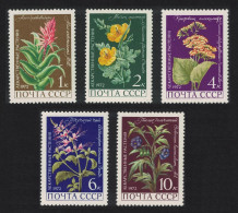 USSR Medicinal Plants 5v 1972 MNH SG#4039-4043 - Ungebraucht