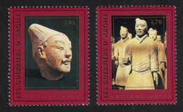 UN Geneva Terracotta Warriors From Emperor Qin Shi Huang's Tomb 2v 1997 MNH SG#G330-G331 - Other & Unclassified