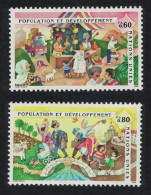 UN Geneva Population And Development 2v 1994 MNH SG#G255-G256 - Sonstige & Ohne Zuordnung