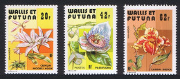 Wallis And Futuna Flowers 3v 1979 MNH SG#328-330 Sc#235-237 - Unused Stamps