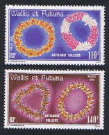 Wallis And Futuna Necklaces 2v 1979 MNH SG#335-336 Sc#240-241 - Nuevos