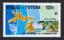 Wallis And Futuna Space World Telecom Exhibition 1979 MNH SG#337 Sc#C97 - Unused Stamps