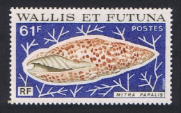 Wallis And Futuna Sea Shells 61f Papal Mitre 1976 MNH SG#261 MI#281 Sc#192 - Nuevos