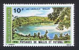 Wallis And Futuna Lac Lalolalo 10f Airmail 1975 MNH SG#249 MI#269 Sc#C65 - Ongebruikt