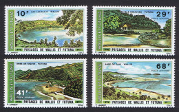 Wallis And Futuna Landscapes 4v 1975 MNH SG#249-252 MI#269-272 Sc#C65-C68 - Ongebruikt