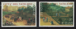 Vatican Horse Riding Europa Holidays 2v 2004 MNH SG#1429-1430 - Unused Stamps