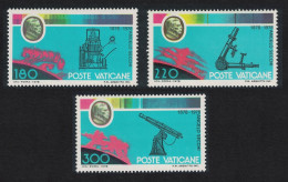 Vatican Astronomy Angelo Secchi Astronomer 3v 1979 MNH SG#719-721 Sc#654-656 - Unused Stamps