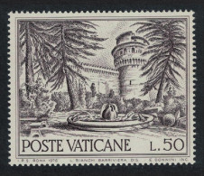 Vatican St John's Tower And Fountain 50L 1976 MNH SG#665 - Nuevos