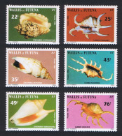 Wallis And Futuna Sea Shells 6v 1984 MNH SG#440-445 Sc#306=314 - Unused Stamps