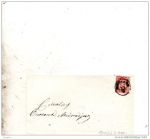 LETTERA CON ANNULLO MANIAGO - Revenue Stamps