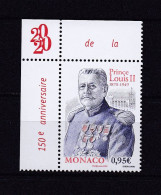 MONACO 2020 TIMBRE N°3233 NEUF** LOUIS II - Ungebraucht