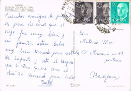 55301. Postal  PEÑARROYA PUEBLO NUEVO (Cordoba) 1969. Vista Puerta Mezquita De Cordoba - Cartas & Documentos