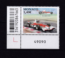 MONACO 2020 TIMBRE N°3228 NEUF** VOITURE - Unused Stamps