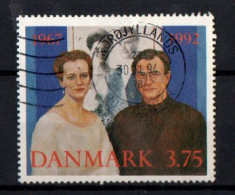 Denmark - 1992  -  The 25th Weeding Anniversary Of Queen Margrethe II And Prince Henrik  - Used. - Usado
