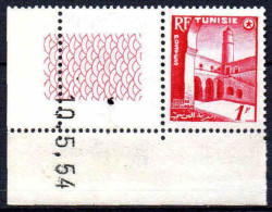 Tunisie - 1954  -  Sites  - Coin Avec Date N° 367  - Neufs  ** - MNH - - Nuevos