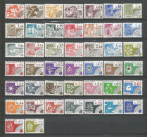 FRANCE ANNEE 1979/1988 PREOB. LOT DE 44 TP N°158 à 201 NEUFS ** MNH TB COTE 50,00 € - 1964-1988