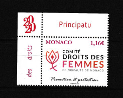 MONACO 2020 TIMBRE N°3214 NEUF** DROITS DES FEMMES - Neufs