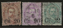 Italy       .  Yvert    .   52/54    .   '90- '91      .     O      .    Cancelled - Usati