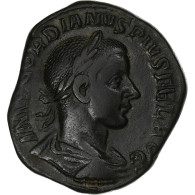 Gordien III, Sesterce, 241-244, Rome, Bronze, TTB, RIC:300a - L'Anarchie Militaire (235 à 284)