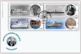 Portugal & FDC Ships Of The Portuguese Merchant Navy  2024 (6758) - Altri (Mare)