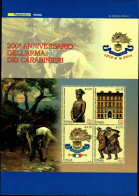 2014 Italia, Folder 200 Anniversario Arma Carabinieri Al Prezzo Di Copertina - Presentatiepakket