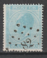 N° 18 Lp. 82  Chimay - 1865-1866 Profilo Sinistro