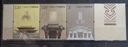 China Volksrepublik 4187-4189 Postfrisch Dreierstreifen #FO538 - Andere & Zonder Classificatie