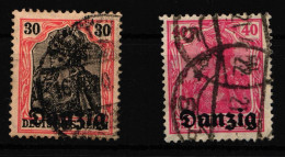 Danzig 5-6 Gestempelt Geprüft Infla Berlin #HW332 - Used