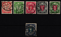 Danzig 193-194, 196-199 Gestempelt #HN472 - Used