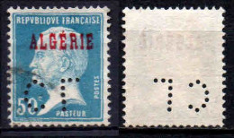 Algérie - 1924 - Pasteur -  Perforé  - N° 23- Oblit - Used - Usados