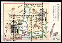 Finnland Block 1 Mit 973-976 Gestempelt Briefmarkenausst. FINLANDIA ’88 #IQ865 - Otros & Sin Clasificación