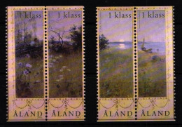 Aland 219-222 Postfrisch Sommerlandschaft #IR176 - Ålandinseln