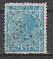 N° 18 Lp. 340 Spa - 1865-1866 Profil Gauche