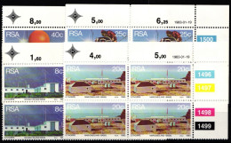 Südafrika 626-629 Postfrisch Als Viererblock Mit Eckrand #JO425 - Autres & Non Classés