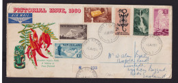 Neuseeland Brief MIF 408-412 U.a. Destination Port Fitzroy Nach Großbritannien - Brieven En Documenten