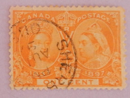 CANADA YT 39 OBLITERE "REINE VICTORIA" ANNÉE 1897 - Used Stamps
