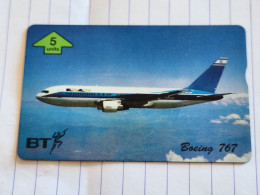 United Kingdom-(BTG-668)-EL AL/BOEING 767-(667)-(605D50782)(tirage-1.000)-cataloge-8.00£-mint - BT General Issues