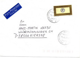 79670 - Italien - 2001 - €0,62/1200L Prioritaria EF A Bf MERANO -> Deutschland - 2001-10: Poststempel