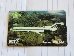 United Kingdom-(BTG-669)-Alitalia/Boeing 727-200-(671)-(605D36712)(tirage-1.000)-cataloge-8.00£-mint - BT Emissions Générales