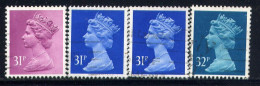 GREAT BRITAIN (MACHINS), ENGLAND, NO.'S MH142-MH145 - Inghilterra