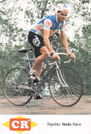 Vélo - Cyclisme - Coureur Cycliste Hipolito Verdu Falco - Team CR -1987 - Cyclisme