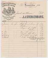 Nota Leeuwarden 1880 - Schoenen  - Holanda