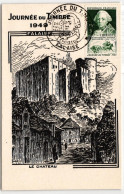 Frankreich Auf Postkarte Briefmarkenausstellung Paris 1949 #KD267 - Andere & Zonder Classificatie