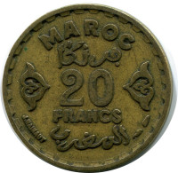 10 FRANCS 1952 MAROC MOROCCO Pièce #AP251.F.A - Maroc