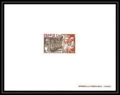 France - N°1938 Abbaye De Fontenay Côte D'Or (église Church) épreuve De Luxe (deluxe Proof) - Abbazie E Monasteri