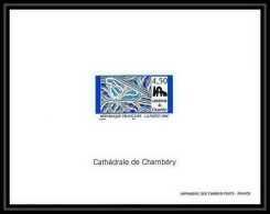 France - Bloc BF N°3021 Cathédrale De Chambéry Church église Non Dentelé ** MNH Imperf Deluxe Proof - Eglises Et Cathédrales