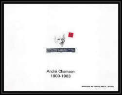 France - Bloc BF N°2803 André Chamson Ecrivain Writer Non Dentelé ** MNH Imperf Deluxe Proof - Luxury Proofs